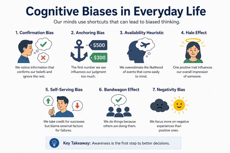 Cognitive Biases in Everyday Life - Behavior Facts