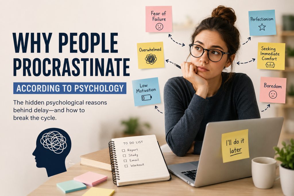 Why people Procrastinate