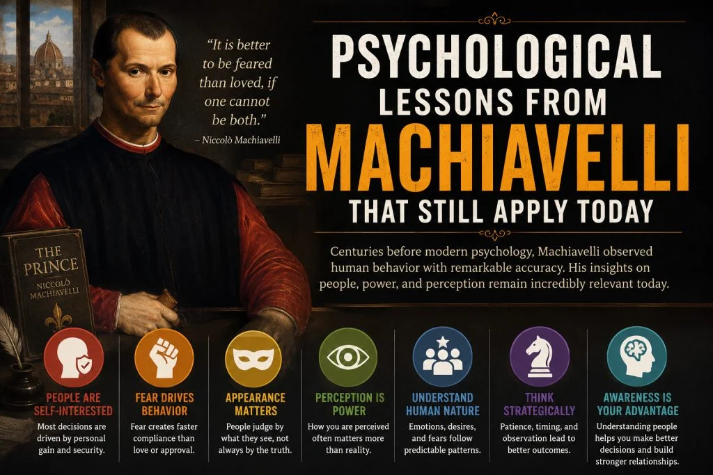 Psychological Lessons From Machiavelli That Still Apply Today