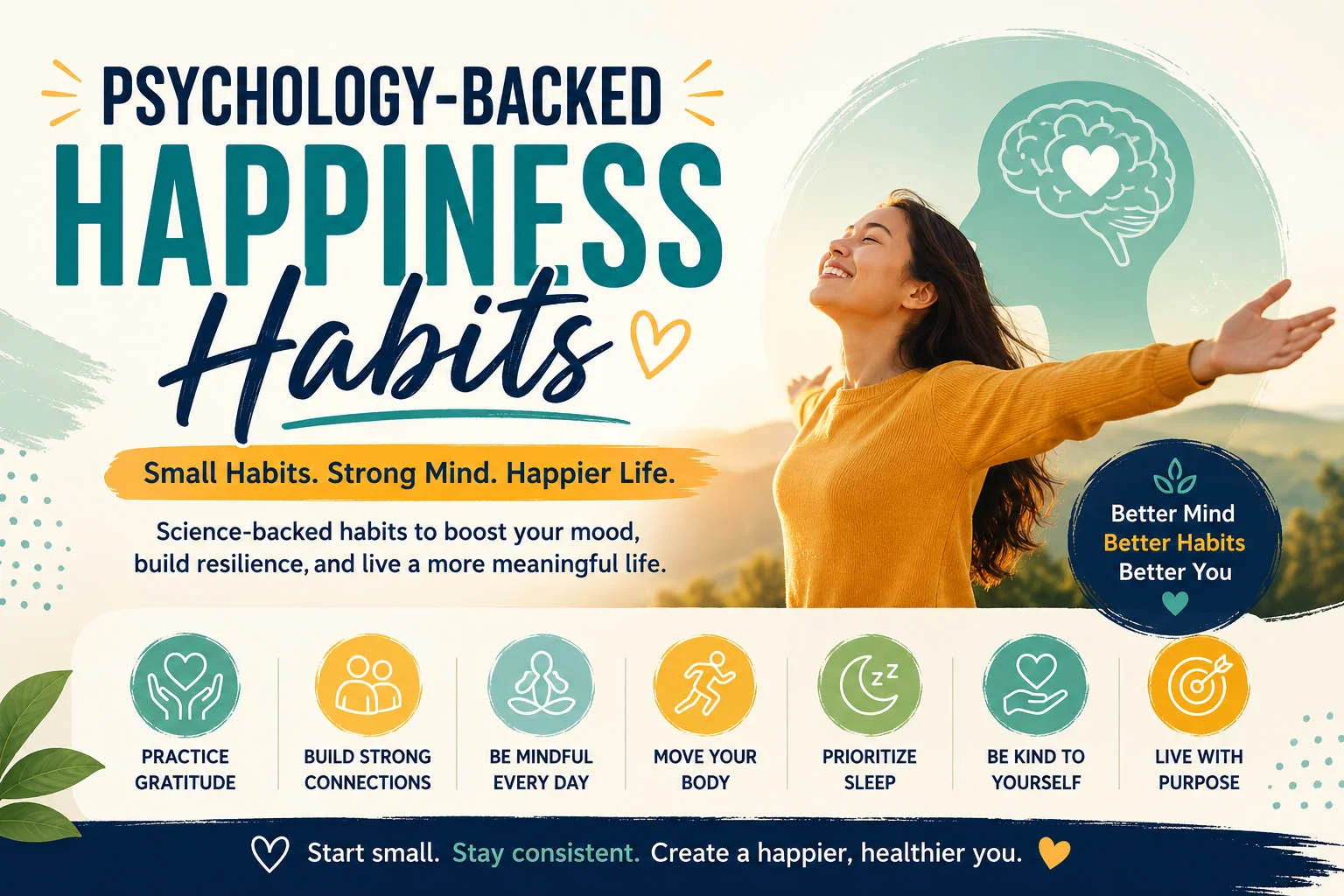 Psychology Backed Happiness
