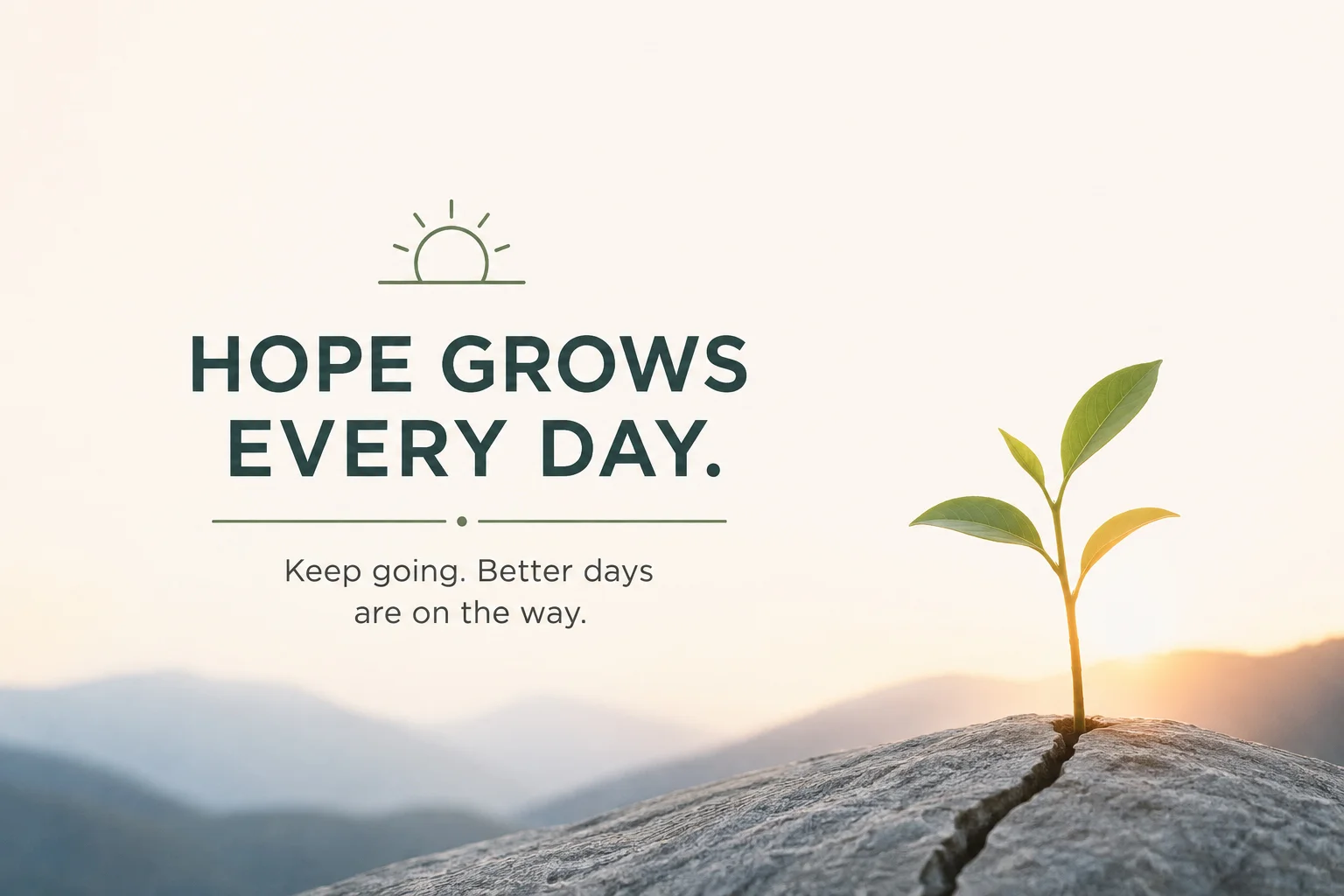 The Psychology of Hope in Everyday Life